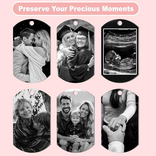 Queenberry Custom Keychain with Picture Personalized Photo Keychain Gift for Wedding Gift… - Image 9