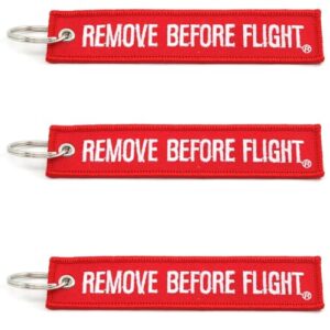 Rotary13B1 Remove Before Flight Key Chain