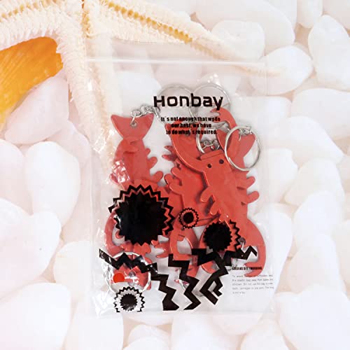 Honbay 6PCS Lobster Bottle Opener Keychain Aluminum Alloy Beer Bottle Opener Party… - Image 7