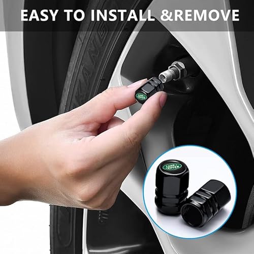 Combo of 4pcs Car Tire Valve Caps&Car Key Chain Cars Compatible with… - Image 6