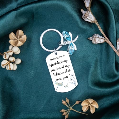 WXCATIM Dragonfly Gifts For Women Dragonfly Keychain Bereavement Gifts Loss Of Mother… - Image 2