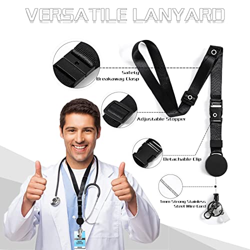 DELSWIN Heavy Duty Retractable Lanyard - Image 2