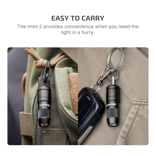 OLIGHT IMINI 2 EDC Rechargeable Keychain Flashlight, 50 Lumens Compact and Portable… - Image 7