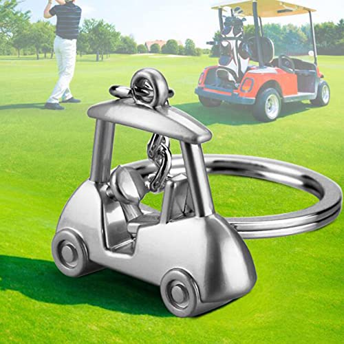 ARFUKA Keychain Golf Cart Pendant Keyring Unisex Key Organizer Holder Keyring Birthday… - Image 3