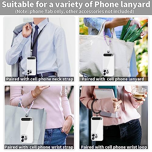 TACOMEGE Phone Tether Tab for iPhone, Cell Phone Lanyard Patch, Phone Strap… - Image 6