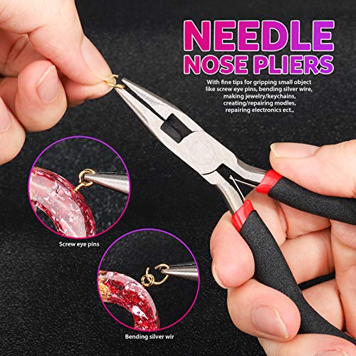 LEOBRO Hand Drill, 222 PCS Pin Vise Hand Drill with Drill Bits(0.8… - Image 6