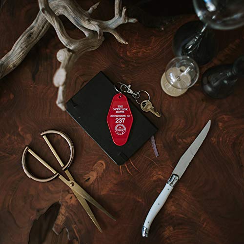 Chillkat Vintage Hotel Motel Keychain (Red Overlook Hotel) - Image 3