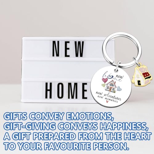 UVIBEW House Warming Gifts House Key chain New Home Keychain For Women… - Image 7