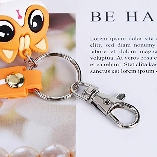 100PCS Swivel Snap Hooks with Key Rings, Premium Metal Swivel Lobster Claw… - Image 5