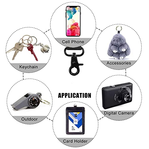 Yiflin Cool Neck Lanyard, Cute Keychain Holder for Women Men, Comfortable Long… - Image 6