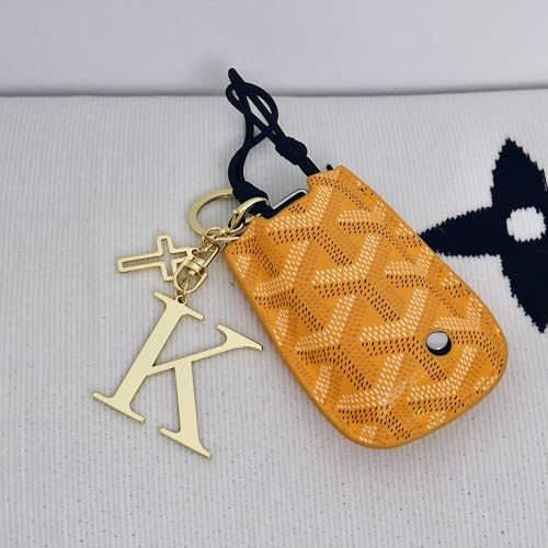 Coprall Gold Initial Keychain for Women A - Image 5