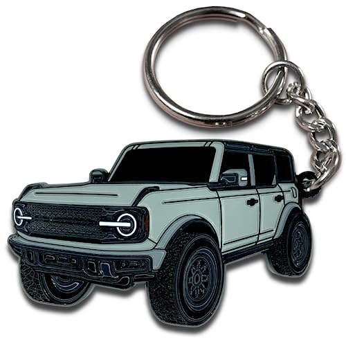FOUR WHEEL BEAST Bronco Keychain Accessories 2023 4 door key chain Fob…
