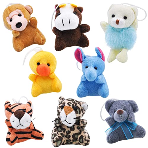 JOYIN 24 Pack Mini Animal Plush Toy Assortment (24 Units 3" Each),… - Image 3