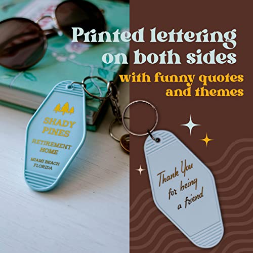 Chillkat Vintage Hotel Motel Keychain (Red Overlook Hotel) - Image 5