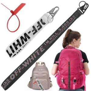 maxin 2 Piece Classic Keychain Fashion Keychains Lanyard,Compatible Wristlet Strap for Key,keys…