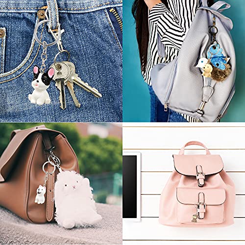 12 PACK Puppy Dog Party Favors Puppy Key Chain With Organza Bags… - Image 7