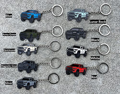 FOUR WHEEL BEAST Tacoma Keychain - Image 3