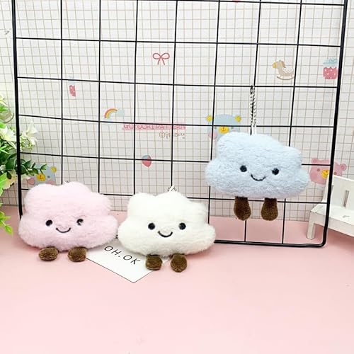 HSYHERE Super Cute Kawaii Smiling Face Happy Cloud Lucky Plush Cloud Baby… - Image 3