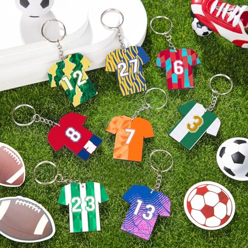 JMZYJZH 90 Pcs Sublimation Keychain Blanks, Acrylic Sublimation Key Chains Blank Bulk,… - Image 2