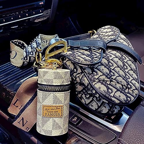 2Pcs Lipstick Organizer, Luxury Leather Lip Gloss Bag, Mini Lipstick Case with… - Image 2